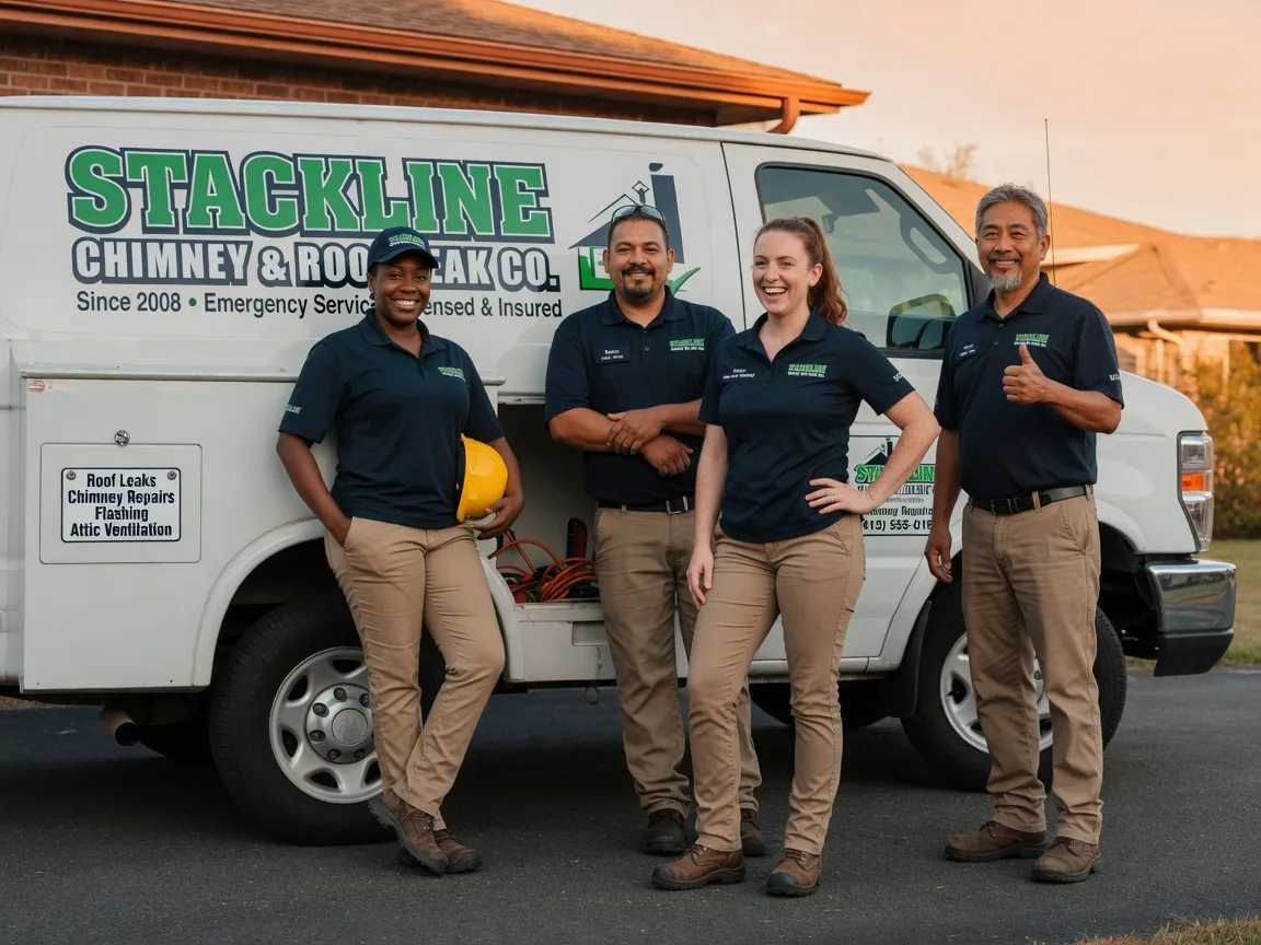 Chimney flashing repair company in Vienna, IL